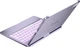 Чохол-клавіатура для планшета Typecase Flexbook Touch для Apple iPad Pro 11" M4 2024/M5 2025 Light Purple (6979284780431) - зображення 4
