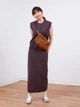 Сумка через плечо кросс-боди Uniqlo 607806325 Коричневая (1159864486) - изображение 7
