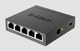 Комутатор D-Link (DGS-105/E) 5-port 10/100/1000Base-T Unmanaged Metal Desktop Gigabit Switch - зображення 2