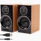 Компьютерные колонки, от USB, 3W, FT-2031, Коричневый, Проводные колонки для компьютера, Музыкальные колонки для ПК - изображение 1