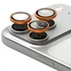 Защитное стекло на камеру iPhone 17 Pro / iPhone 17 Pro Max Cosmic Orange оранжевый (ЕС-2191I17PCO) - изображение 1