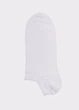 Шкарпетки короткі чоловічі Giulia MS1 SOFT PREMIUM CLASSIC [MS1C/Sl-cl] 42/44 White, однотонні бавовняні Джулія - зображення 9