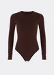 Жіноче бавовняне боді Giulia Body line 3307/010 S/M Brown-coffee - зображення 5