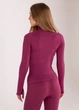Женская водолазка в рубчик Giulia FLEX LONGSLEEVE POWER S/M Domsor, эластичная водолазка из микрофибры - изображение 8