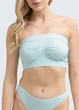 Жіночий безшовний топ з мікрофібри Giulia BANDO L/XL Green-mint, топ бандо, без бретелей - зображення 5