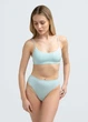 Безшовний топ в рубчик на тонких бретелях Giulia CAMI TOP RIB L/XL Green-mint - изображение 3