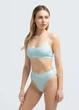 Безшовний топ в рубчик на тонких бретелях Giulia CAMI TOP RIB L/XL Green-mint - изображение 4