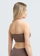 Жіночий безшовний топ з мікрофібри Giulia BANDO L/XL Brown-deep taupe, топ бандо, без бретелей - зображення 9