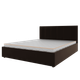 Комплект ліжко Plume mattress НАРДО 160x200 з м'яким узголів'ям + матрас LEO (з підйомним механізмом, металева рама) - зображення 1