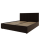 Комплект ліжко Plume mattress НАРДО 160x200 з м'яким узголів'ям + матрас LEO (з підйомним механізмом, металева рама) - зображення 3