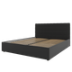 Комплект кровать Plume mattress САН 160x200 с мягким изголовьем + матрас LEO (с подъемным механизмом, металлическая рама) - изображение 3