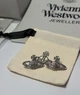 Vivienne Westwood сережки жіночі білого кольору на подарунок у брендовій коробці - изображение 2