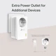 Адаптер Powerline TP-Link TL-PA7017p (AV2 1000, 1xGE, розетка, 1-pack) - зображення 3