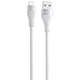 Кабель Proove Soft Silicone USB to Lightning 2.4A (1m) white - зображення 3