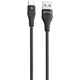Кабель Proove Soft Silicone USB to Type-C 2.4A (1m) black - зображення 3