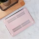 Пластиковая накладка (верх и низ) HardShell Matte Case для Apple MacBook Neo 13'' A3404 2026 Pink Sand [169336] - изображение 3