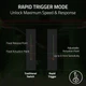 Razer Клавіатура механічна Razer Huntsman V3 Pro TKL 8KHz, 84key, Analog Optical Switch Gen-2, USB-A, EN, RGB, чорний - изображение 5