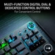 Razer Клавіатура механічна Razer Huntsman V3 Pro TKL 8KHz, 84key, Analog Optical Switch Gen-2, USB-A, EN, RGB, чорний - изображение 10