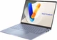 Ноутбук ASUS Vivobook S 14 (S5406SA-QD005W), Intel Core Ultra 7 256V / 14" / OLED / RAM 16 ГБ LPDDR5X / SSD 512 ГБ / Intel Arc Graphics 140V / Windows 11 Home / Синій - изображение 4