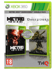 Игра Microsoft Xbox 360 Metro 2033 + Darksiders Double Pack Английская Версия DVD 2шт Б/У - изображение 1