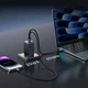 Мережевий зарядний пристрій UGREEN X553 Nexode S USB-A+2xUSB-C 65W GaN Tech Fast Charger Space Gray (35042) - изображение 6