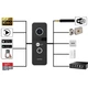 Комплект відеодомофону Neolight MEZZO Hybrid IP KIT Graphite - зображення 8