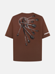Футболка Oversized St. Sebastian T-shirt Umber M Цвет Коричневый (501617-856-M) - изображение 5