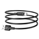 Кабель USB Type-C BOROFONE BX41 Amiable магнитный 2.4A 1м Черный - изображение 2