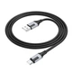 Кабель USB Type-C BOROFONE BX101 3A 1м Чорний - зображення 1