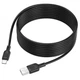 Кабель USB Type-C BOROFONE BX113 Lenny 3A 3м Черный - изображение 1