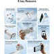 Тримач для смартфона Telesin Magnetic Pro Shot Imaging P5-MP-003WH White [168631] - зображення 12