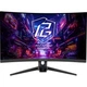 Монитор игровой изогнутый 27" ASRock Phantom Gaming PG27FRS1A VA 1920x1080 280 Гц 300 кд/м² колонки 2x2 Вт Black - изображение 1
