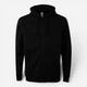 Толстовка на флисе, на молнии мужская Mukua Byron SF270U_200 4XL Black (8445659192690) - изображение 1