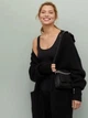 Майка безшовна жіноча спортивна H&M 0924936 XS Чорна - зображення 3