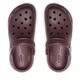 Сабо крокси шльопанці жіночі Crocs Classic Crush Clog розмір EUR 36-37, US M4 W6,23 см Dark Cherry Вишневий - изображение 7