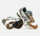 Чоловічі кросівки Asics Gel-Kayano 14 Vanilla Tarmac ретро бігові кросівки гель каяно 14 коричнево-зеленого кольору розмір 42.5 - зображення 7