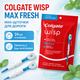Одноразові зубні щітки Colgate Wisp Max Fresh 24 шт мініщітки з пастою для чищення зубів у дорозі - зображення 1