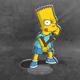 Акриловая коллекционная фигурка Аниме: The Simpsons Симпсоны Барт 15 см - изображение 1