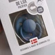 Соска пустушка Bibs De Lux Silicone Steel Blue 0-36 міс силіконова - зображення 3