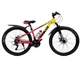 Велосипед CrossBike Roblox 26" 13" Жовтий-Червоний - изображение 1