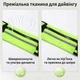 Сумка для бега спортивная поясная зеленая сумка пояс со светоотражающей полоской водонепроницаемая бананка дышащая сумка на пояс для телефона и ключей с сеткой green - изображение 4