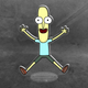 Акрилова колекційна фігурка Рік і Морті Мр. Жопосранчик Mr. Poopybutthole 15 см - зображення 2
