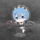 Акриловая коллекционная фигурка Чиби Chibi Аниме Re:Zero. Жизнь с нуля в альтернативном мире - Рем 10 см - изображение 2