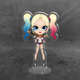 Акриловая коллекционная фигурка Чиби Chibi Харли Квинн 10 cм - изображение 2
