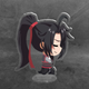 Акриловая коллекционная фигурка Chibi Аниме: Mo Dao Zu Shi Магистр дьявольского культа Вэй Усянь 1 10 cм - изображение 2