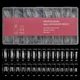 Двойные верхние формы для наращивания ногтей Francheska Sandwich Dual Nail Form 240 шт (Квадрат 3) - изображение 1