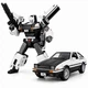 Детализированная фигурка робота-трансформера автомобиля Toyota AE86, 1 : 32, Initial D, метал резина пластик, фирменная коробка - изображение 1
