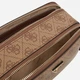 Сумка кросс-боди через плечо женская Guess Noelle Ii Crossbody Camera HWBG96-72140-LGW Latte Logo/Brown (190231964438) - изображение 6