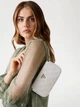 Сумка кросс-боди через плечо женская Guess Noelle Ii Dbl Pouch Crossbody HWBG96-72710-BNN Bone Logo (198659053215) - изображение 3