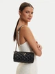 Сумка-багет женская Guess Giully Ii Mini Barrel Bag HWQG96-73720-BLA Black (198659066673) - изображение 2